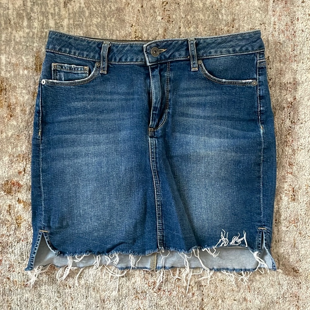 PAIGE | Denim mini skirt
